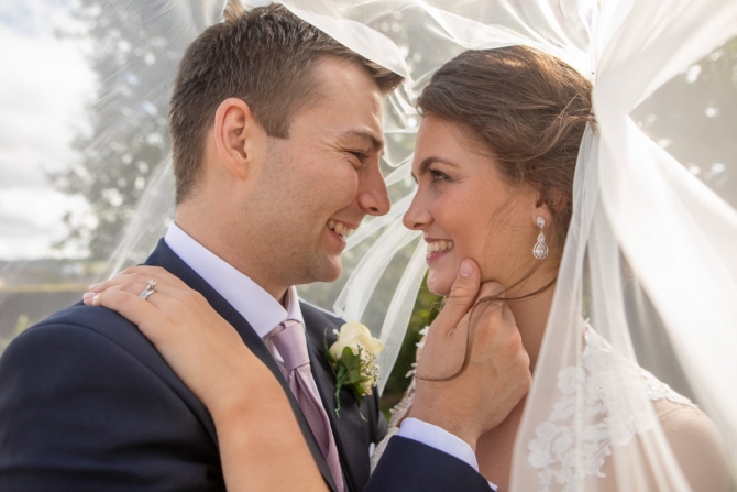 COVID Wedding at Carlyon Bay Hotel - Becky & Mike